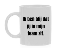 Mok Ik Ben Blij Dat Jij In Mijn Team Zit Waardering