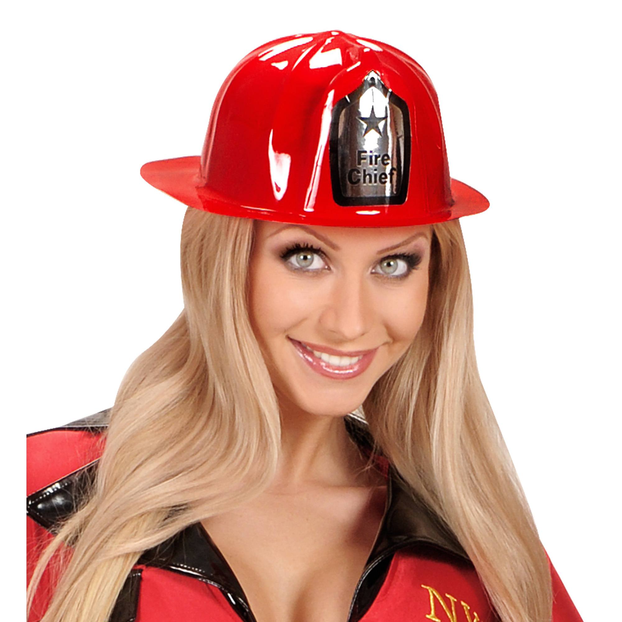 kleding klep Elektropositief Brandweerhelm volwassen Fire Chief Goedkoop