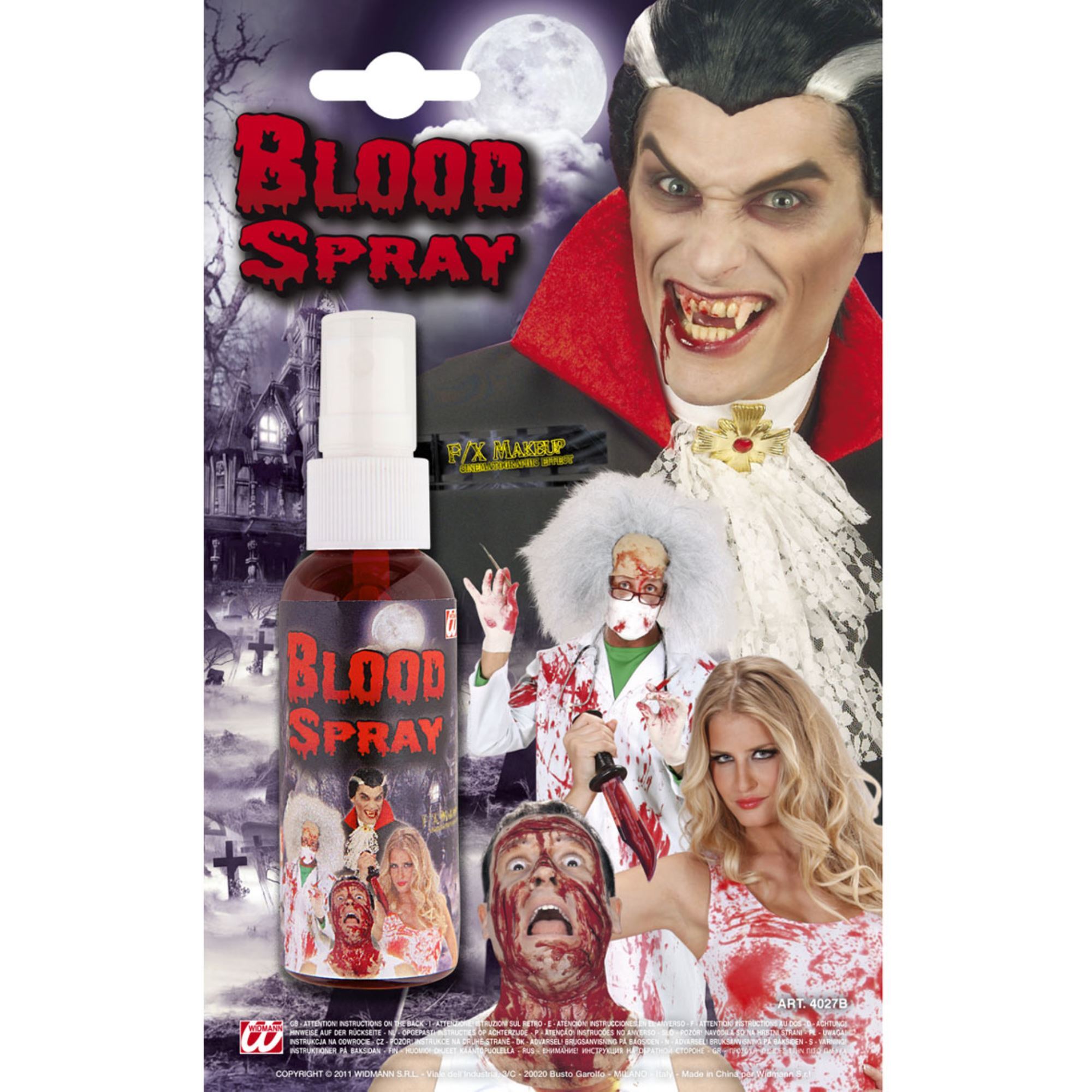 Nep bloed spray creëer de ultieme halloween schrik 48 ml