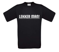 T shirt lekker discount man