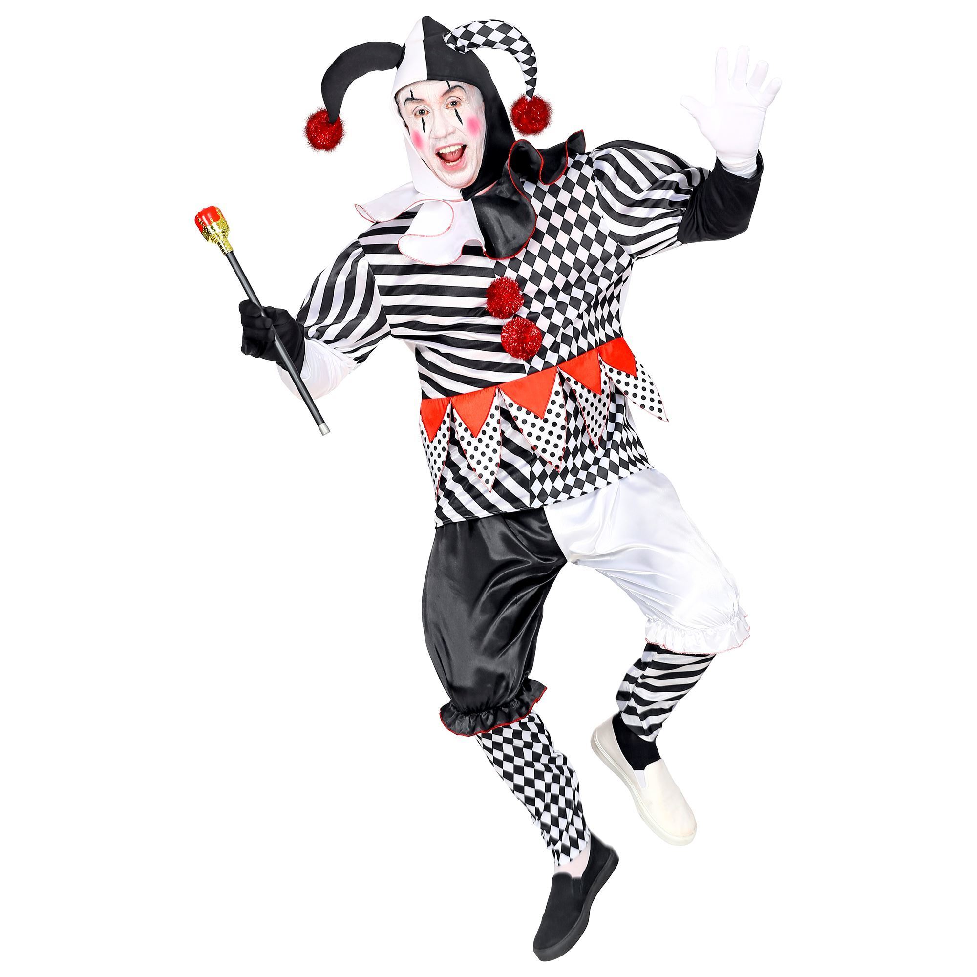 stoomboot Immigratie Een evenement Harlekijn carnaval kostuum man clown Goedkoop