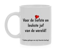 Grappige Mok Mok Voor De Liefste En Leukste Juf Van