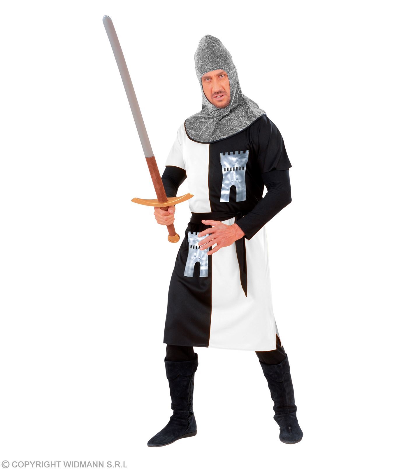 bijvoorbeeld Mos band Witte Middeleeuwse strijder kostuum Ridder outfitje ...