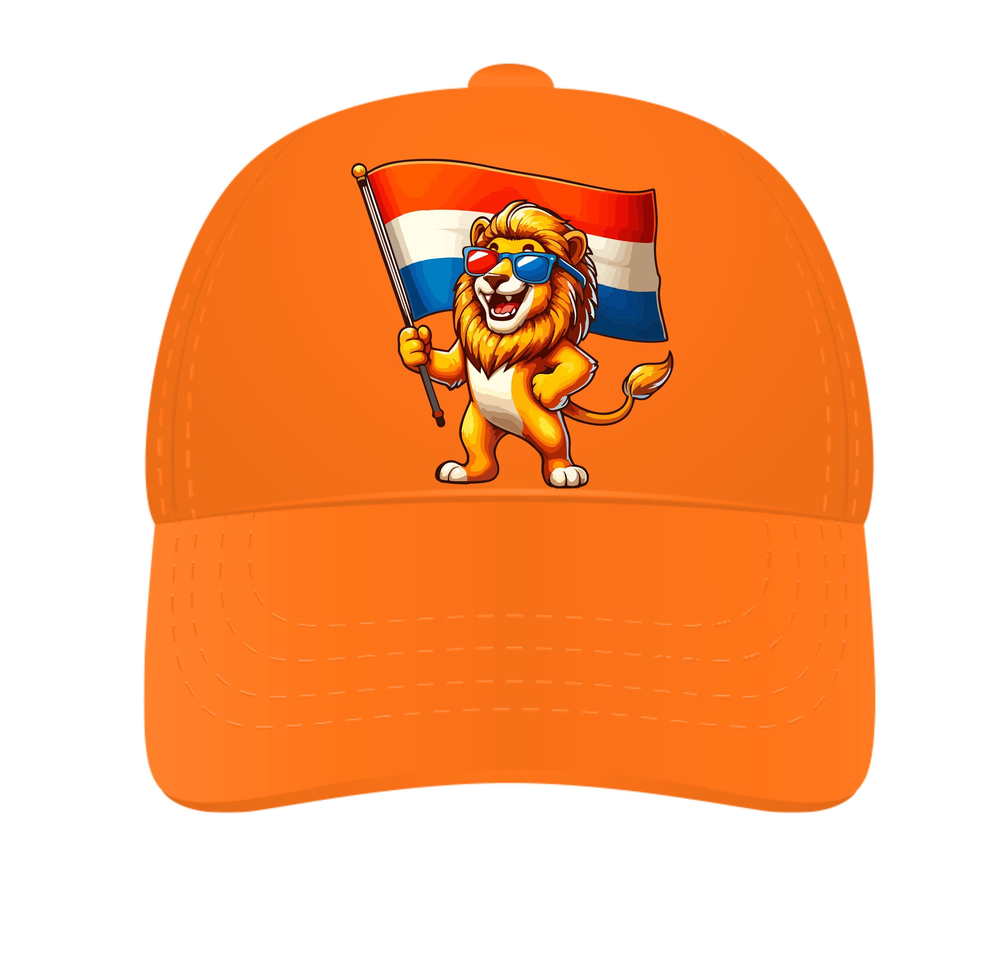 Oranje leeuw pet voor oranje fan EK WK Voetballen