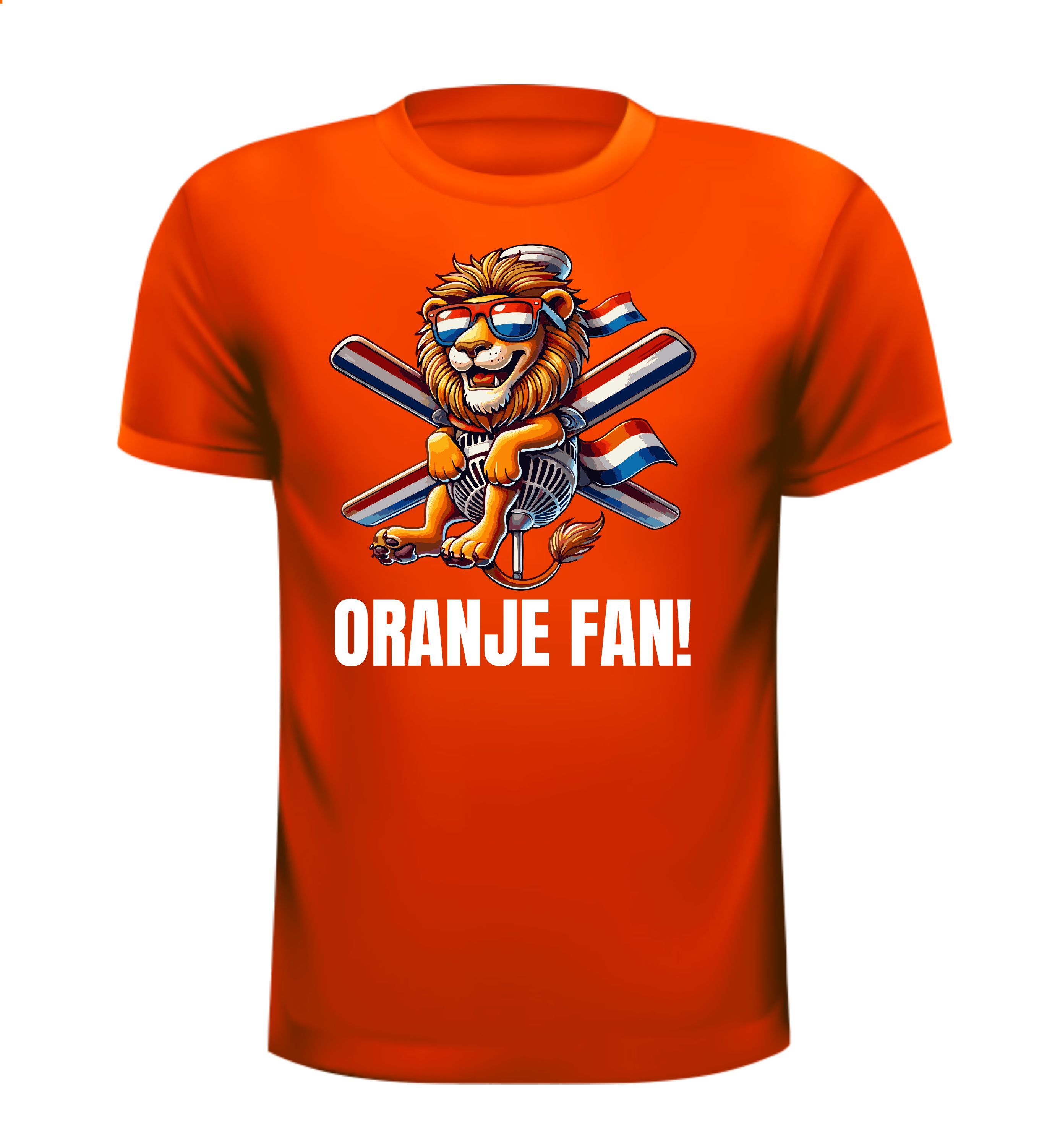 Oranje shirtje voor de oranje fan