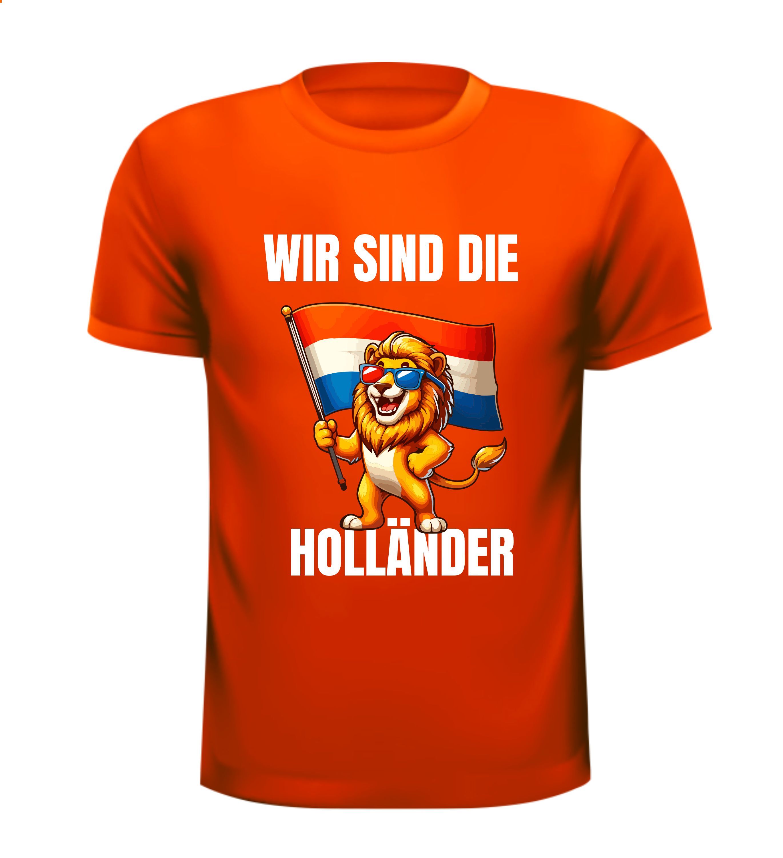 Oranje shirtje voor het EK 2024 in Duitsland Grappig leuk