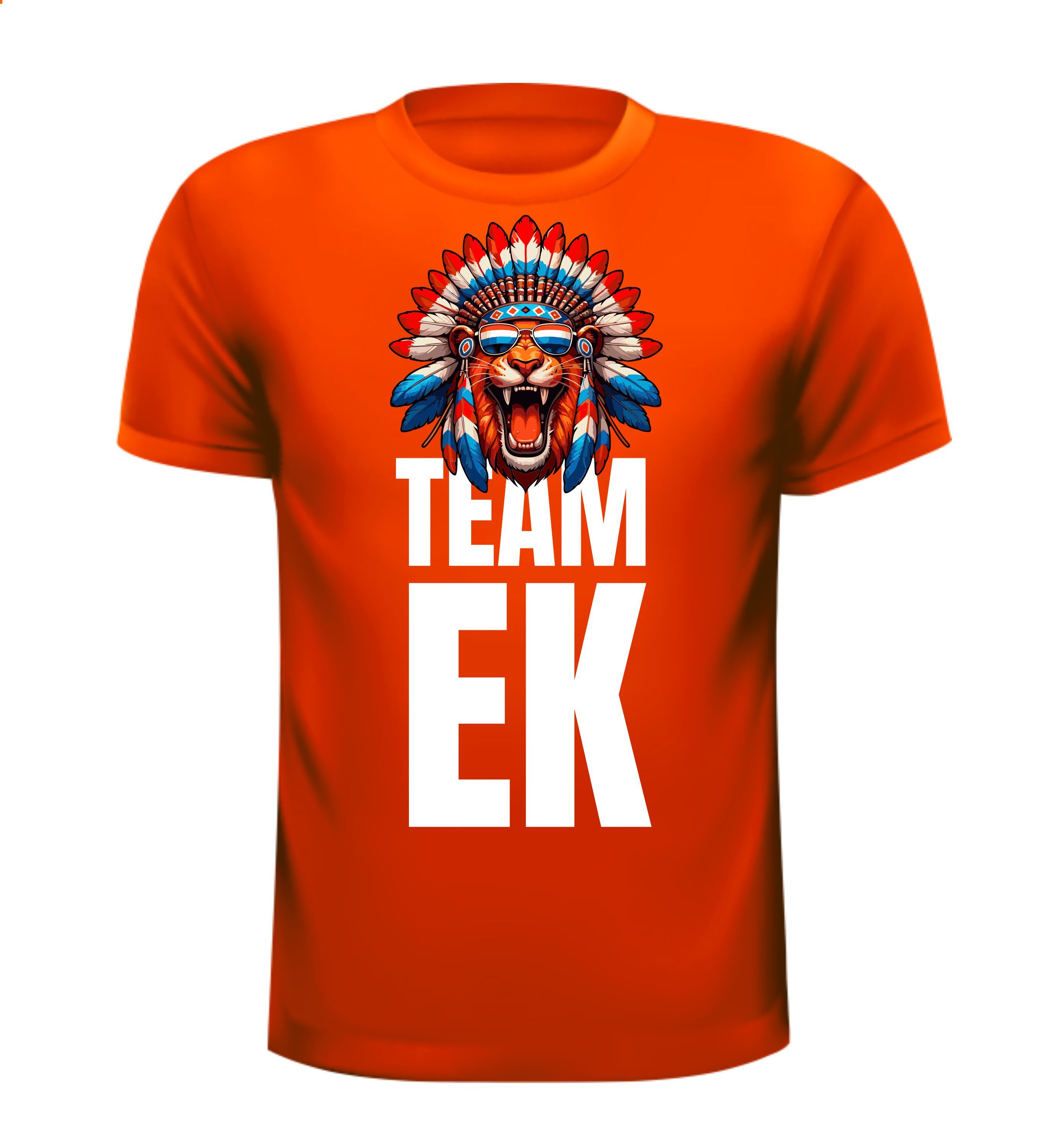 Oranje shirtje voor team EK
