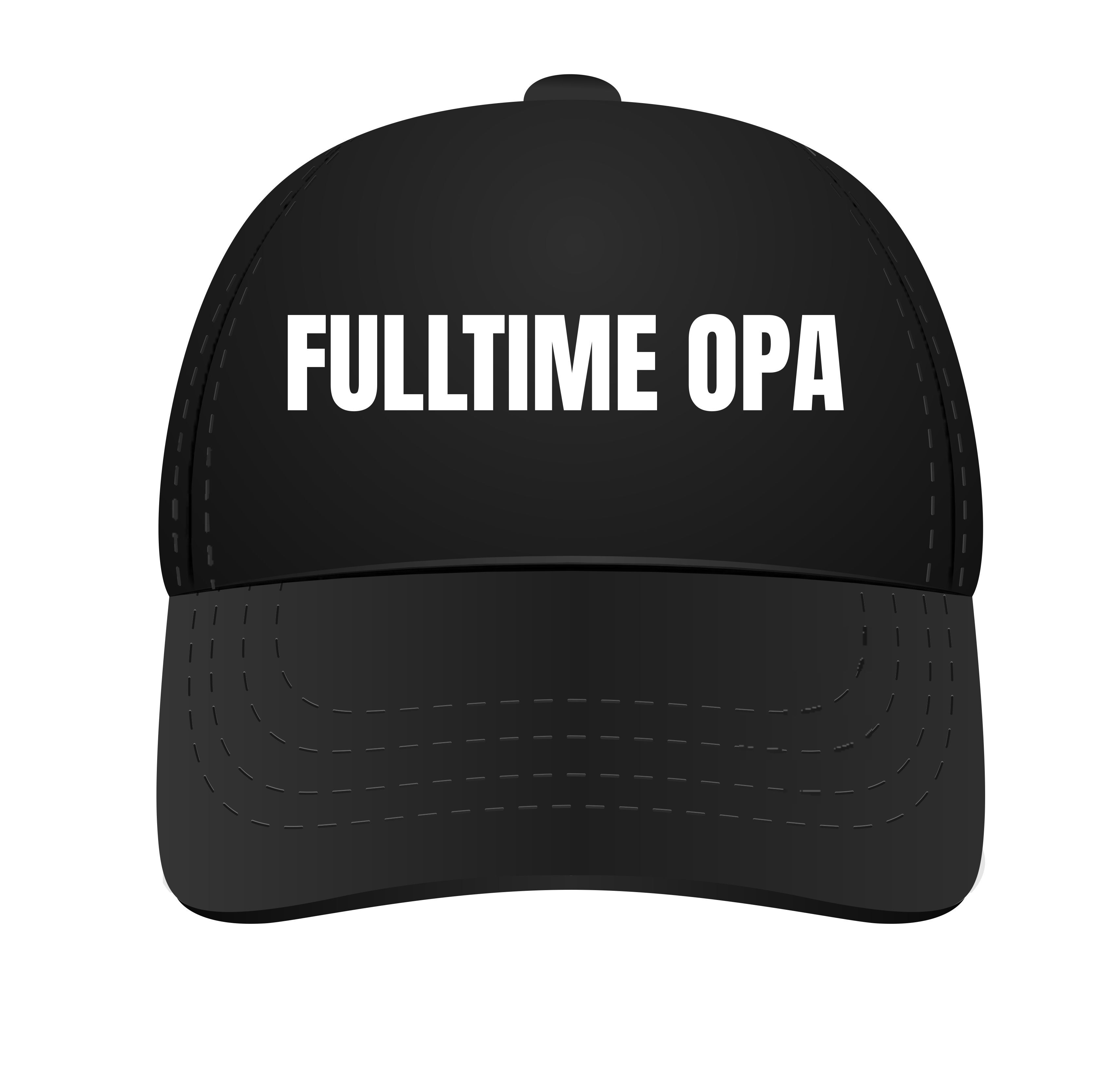 Fulltime Opa! Pet! De pet voor je opa! Top Kado