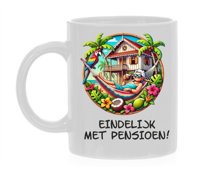 Mok eigenlijk met pensioen voor een vrouw